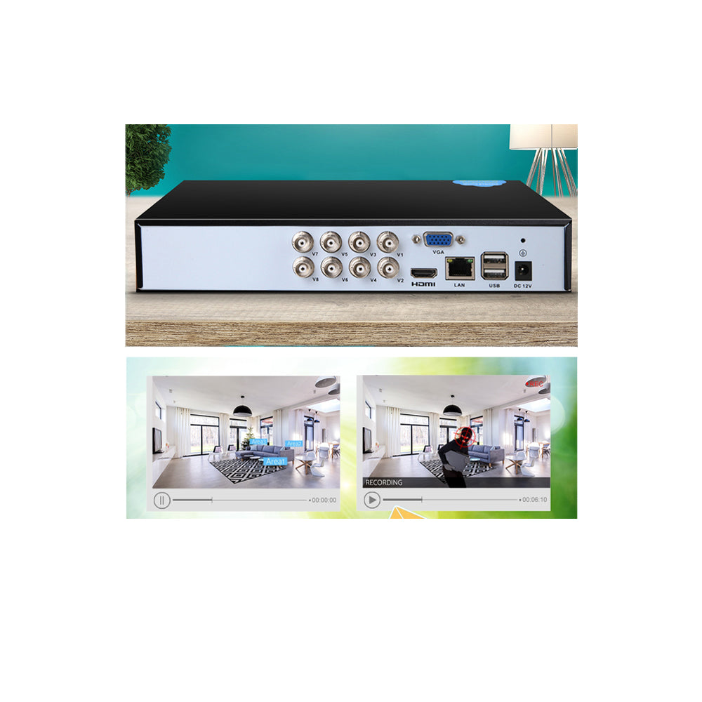 UL Tech CCTV Security Video Recorder - 8 Channel