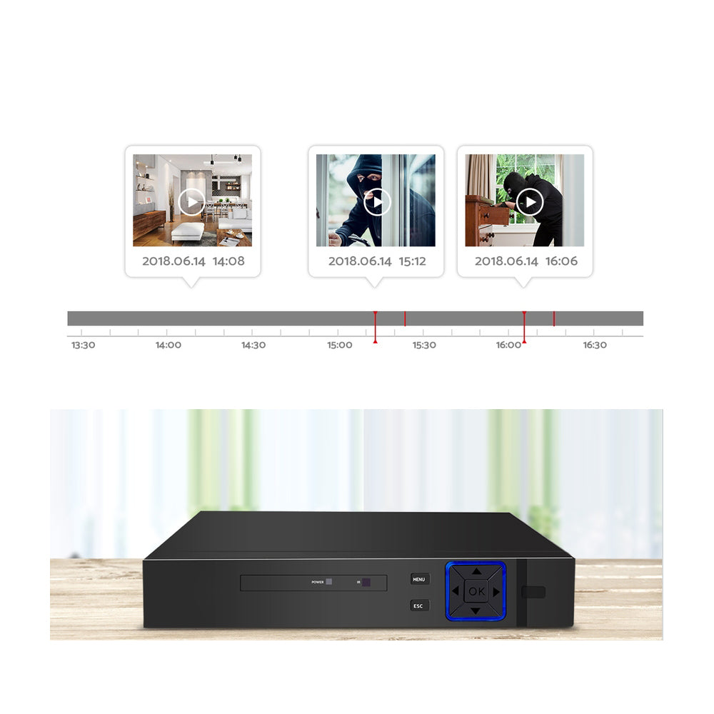 UL Tech CCTV Security Video Recorder - 8 Channel