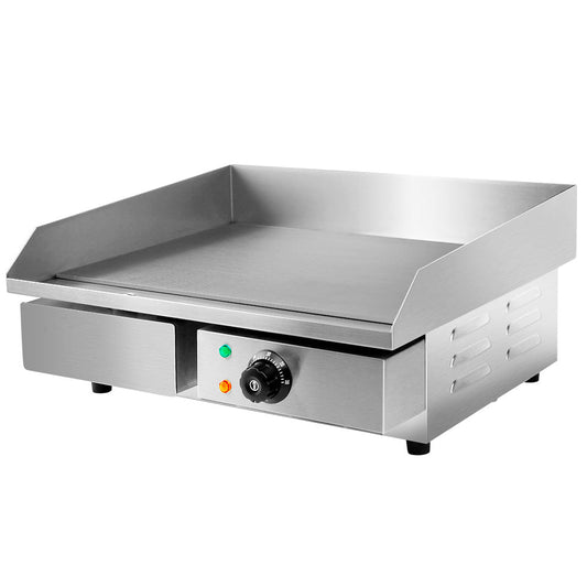 Stainless Steel Commercial Electric Griddle BBQ Grill Pan