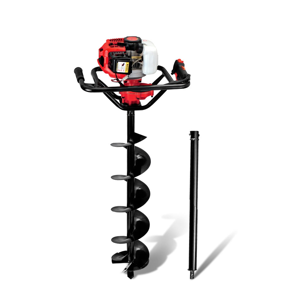 Petrol Post Hole Digger Drill Fence Extension Auger Bits - 92CC