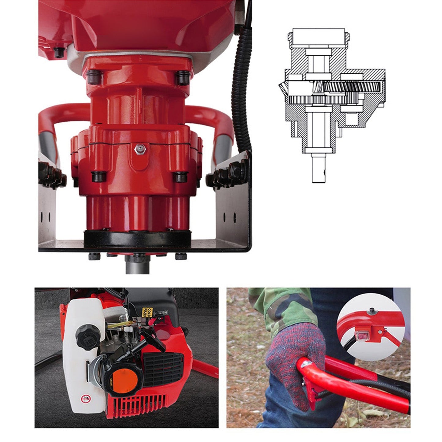 Heavy Duty Motor Drill - 3.0kW