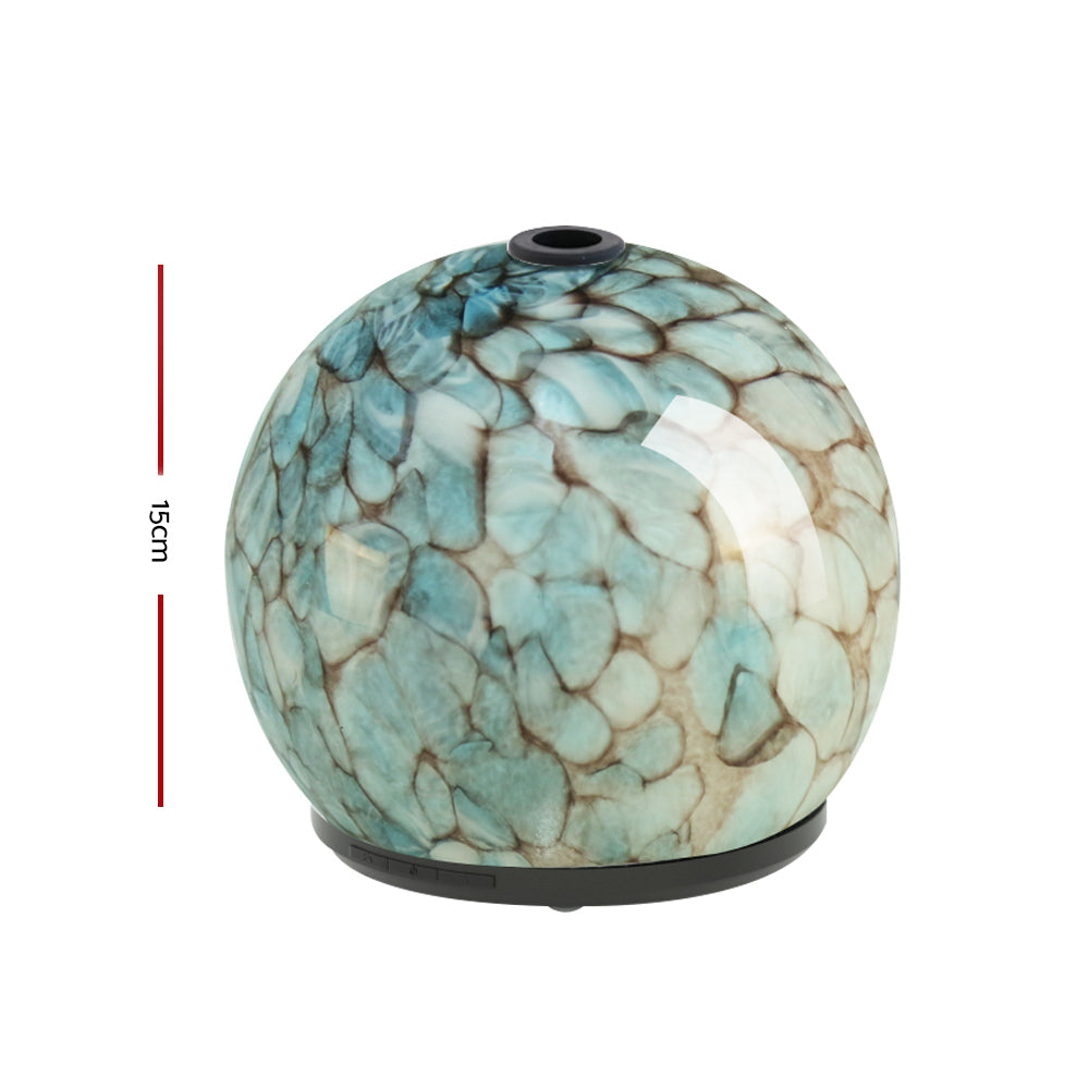 240ml Aroma Diffuser LED Light Glass Essential Oil
