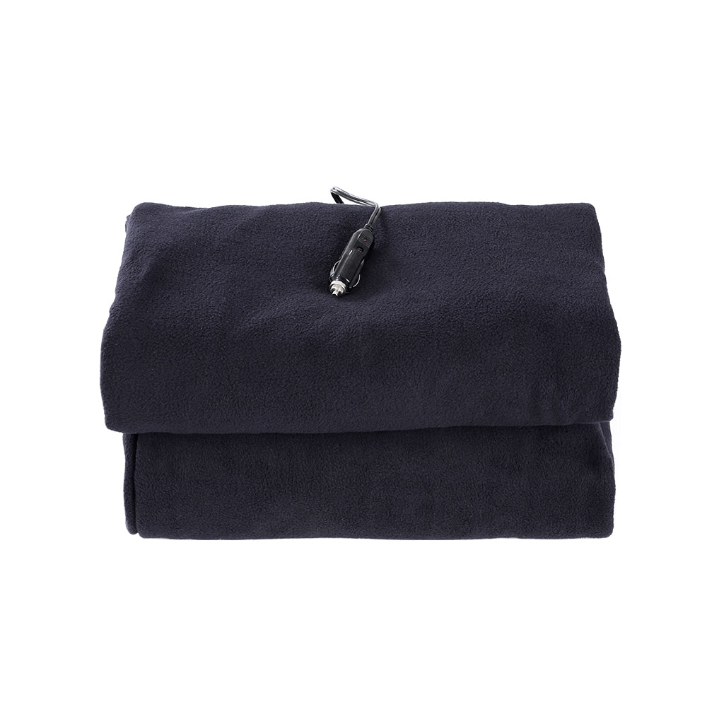Electric Heated Blanket Car Throw Rug Travel DC - 12V