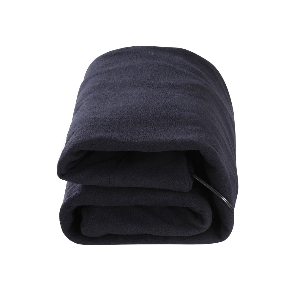 Electric Heated Blanket Car Throw Rug Travel DC - 12V