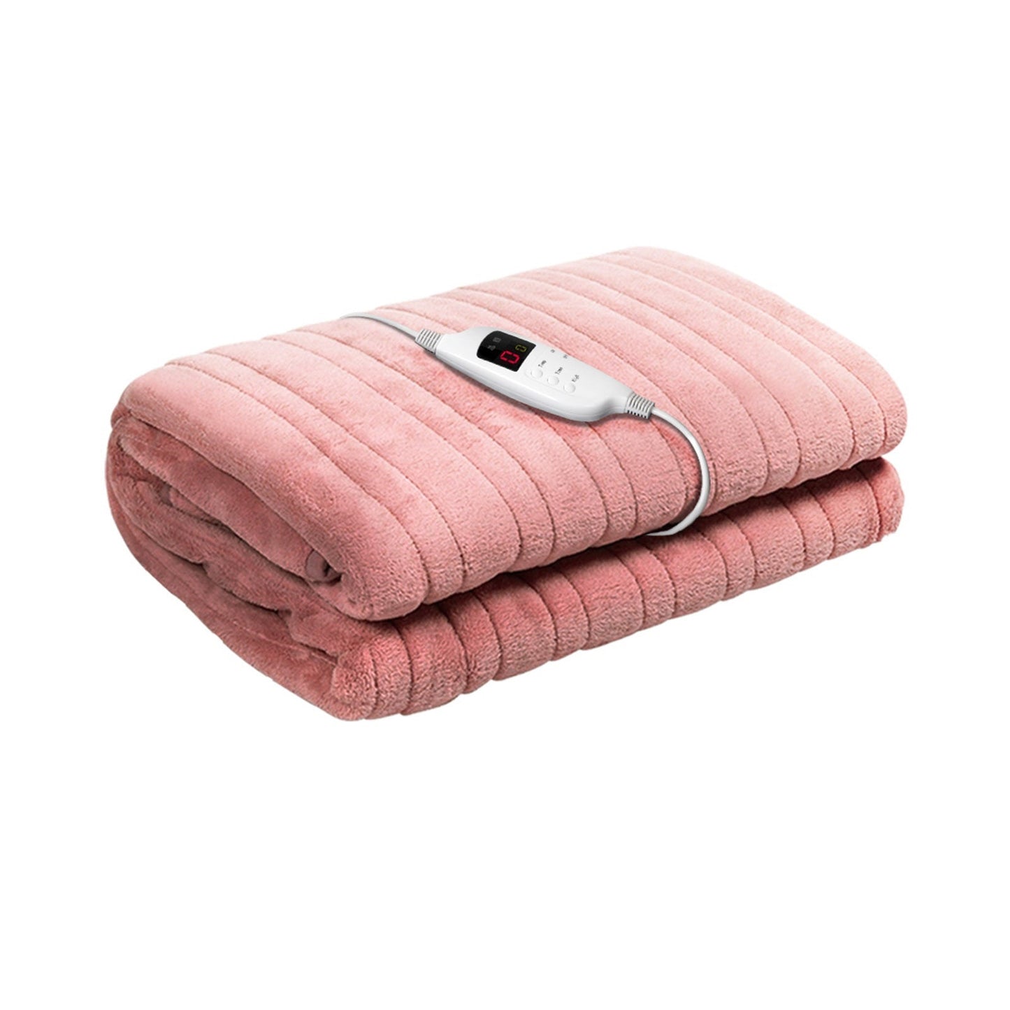 Electric Heated Snuggle Blanket - Pink