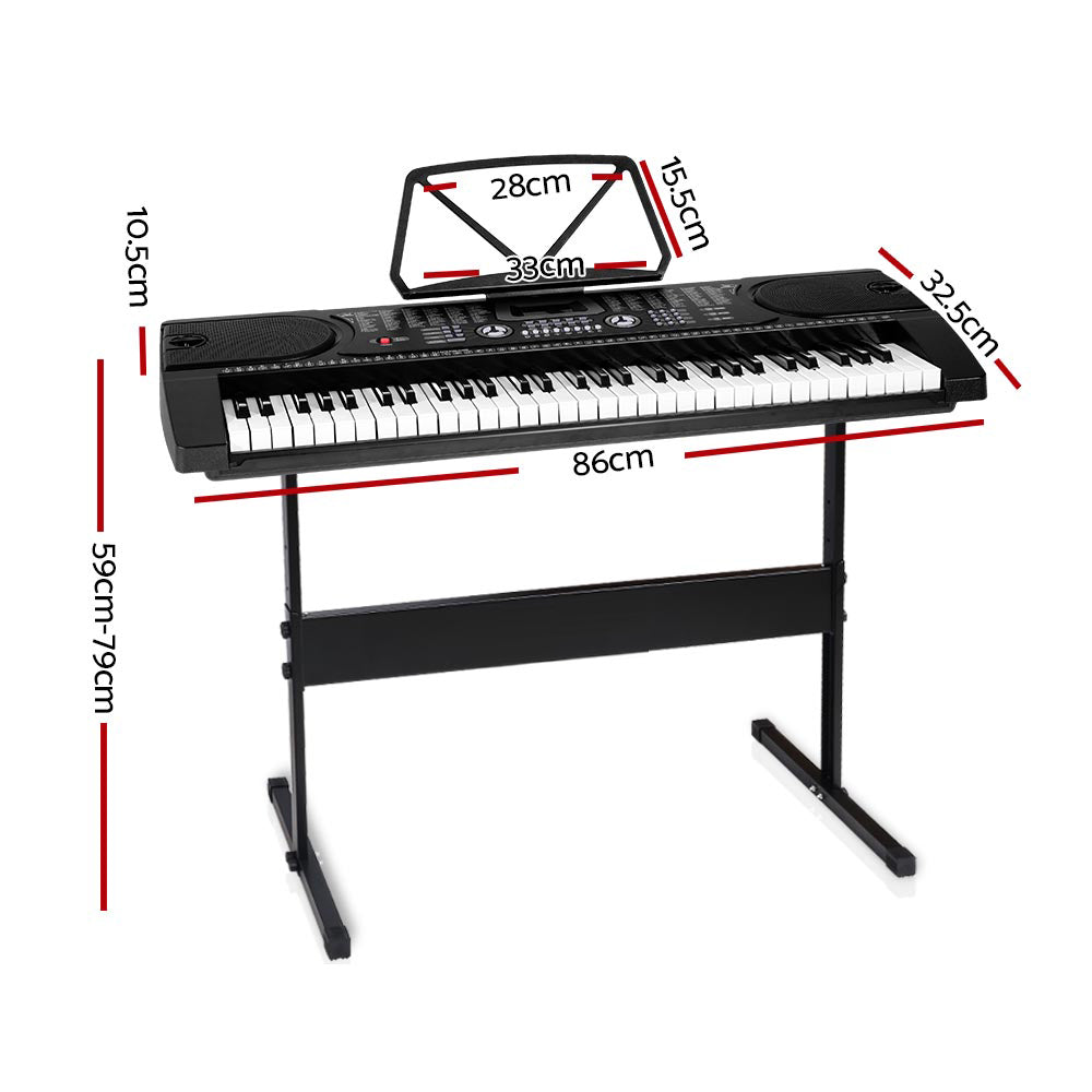 Standard Electronic Piano Keyboard - 61 Keys