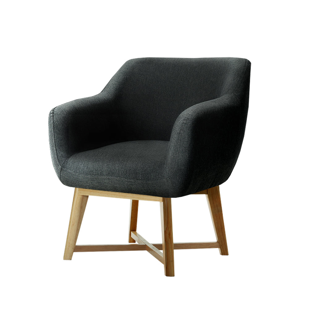 Tub Accent Chair Charcoal