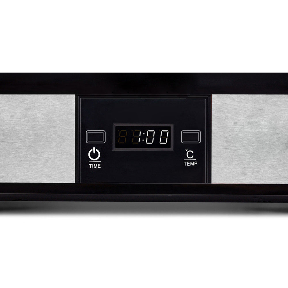 7 Tray Stainless Steel Food Dehydrator - Silver