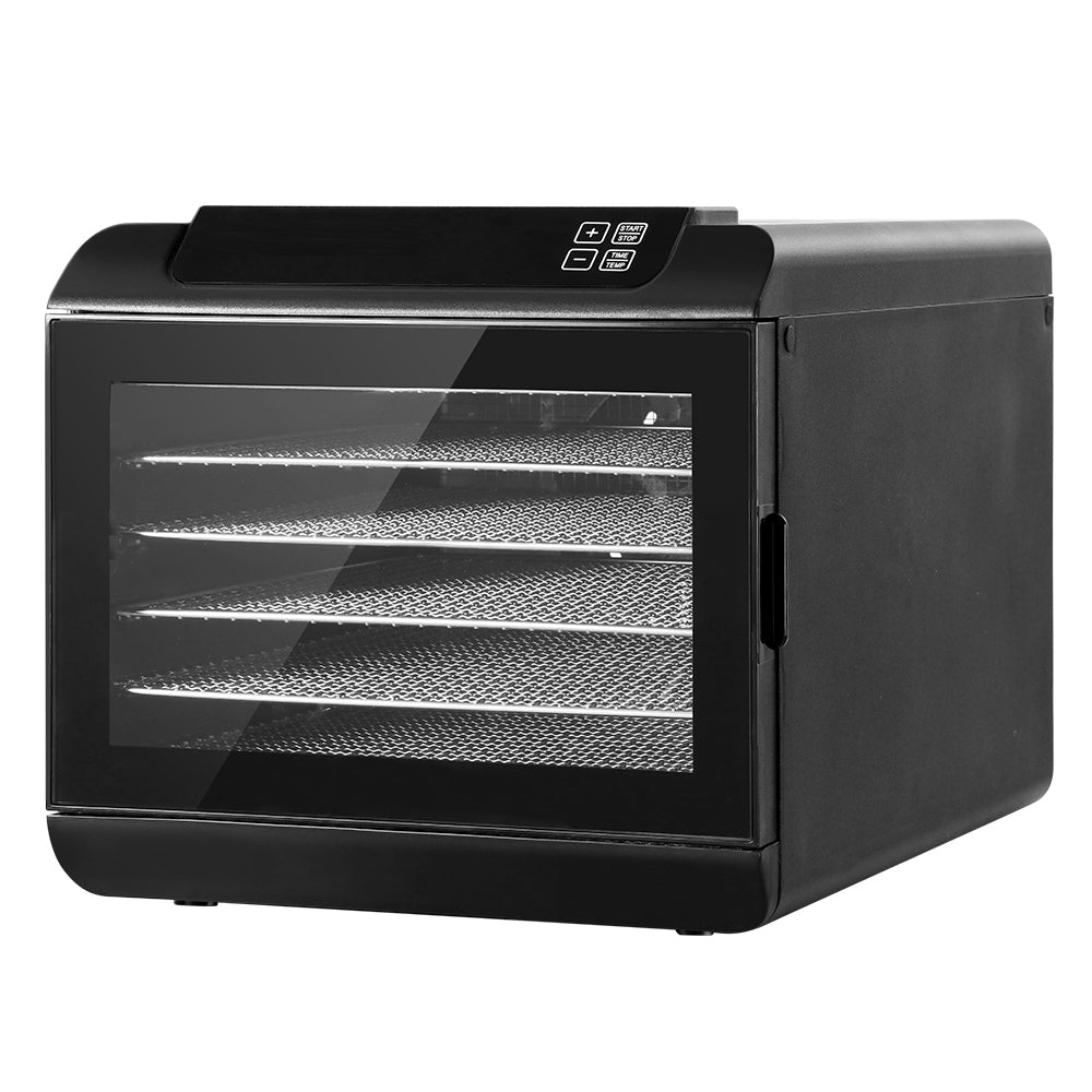 Commercial Food Dehydrator 6 Tray - Black