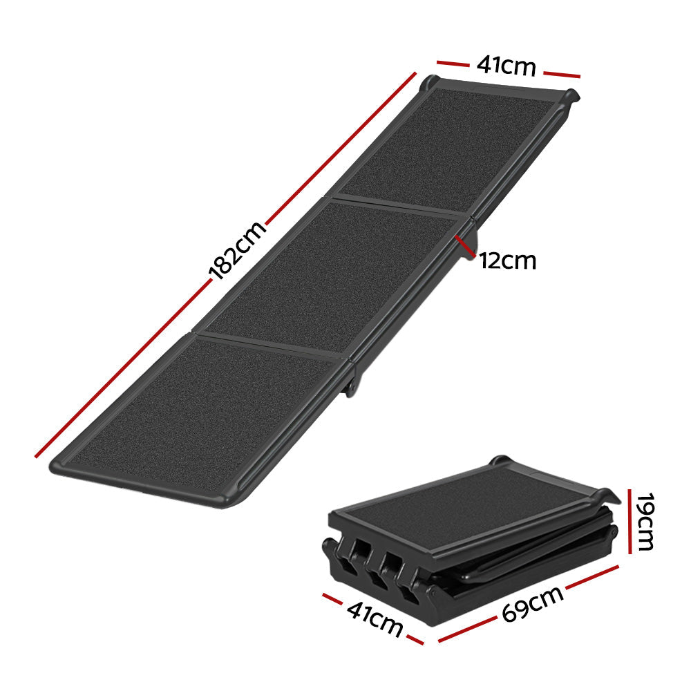 Dog Pet Ramp Car Stairs Steps Travel Ladder