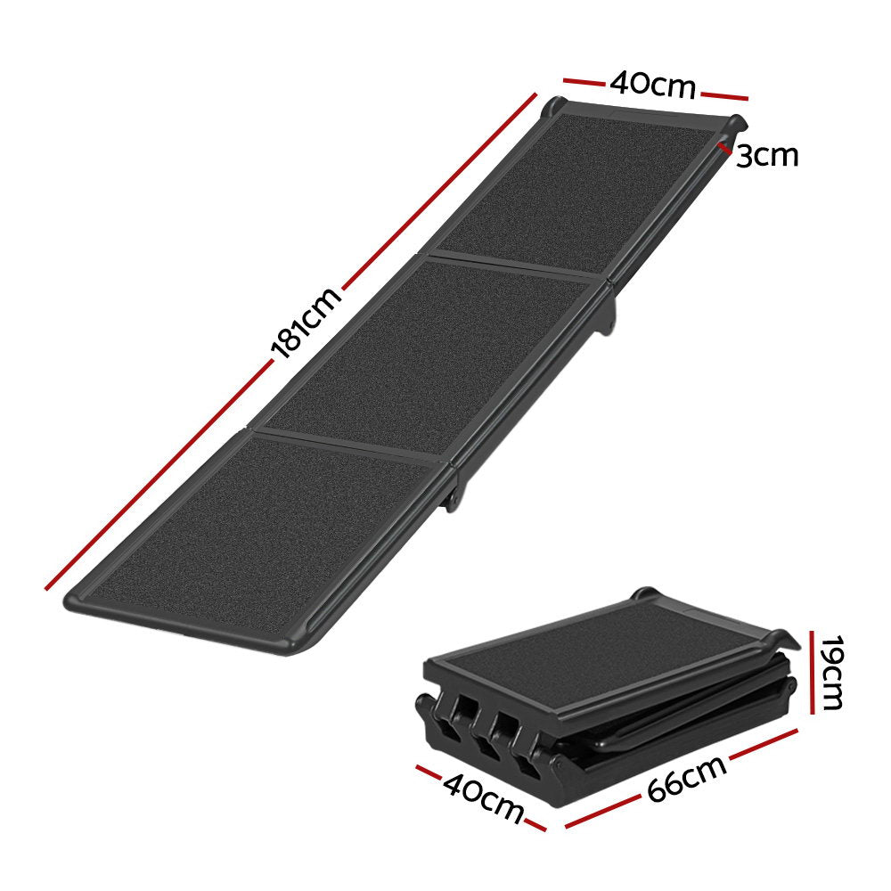 Dog Pet Ramp Car Stairs Steps Travel Ladder