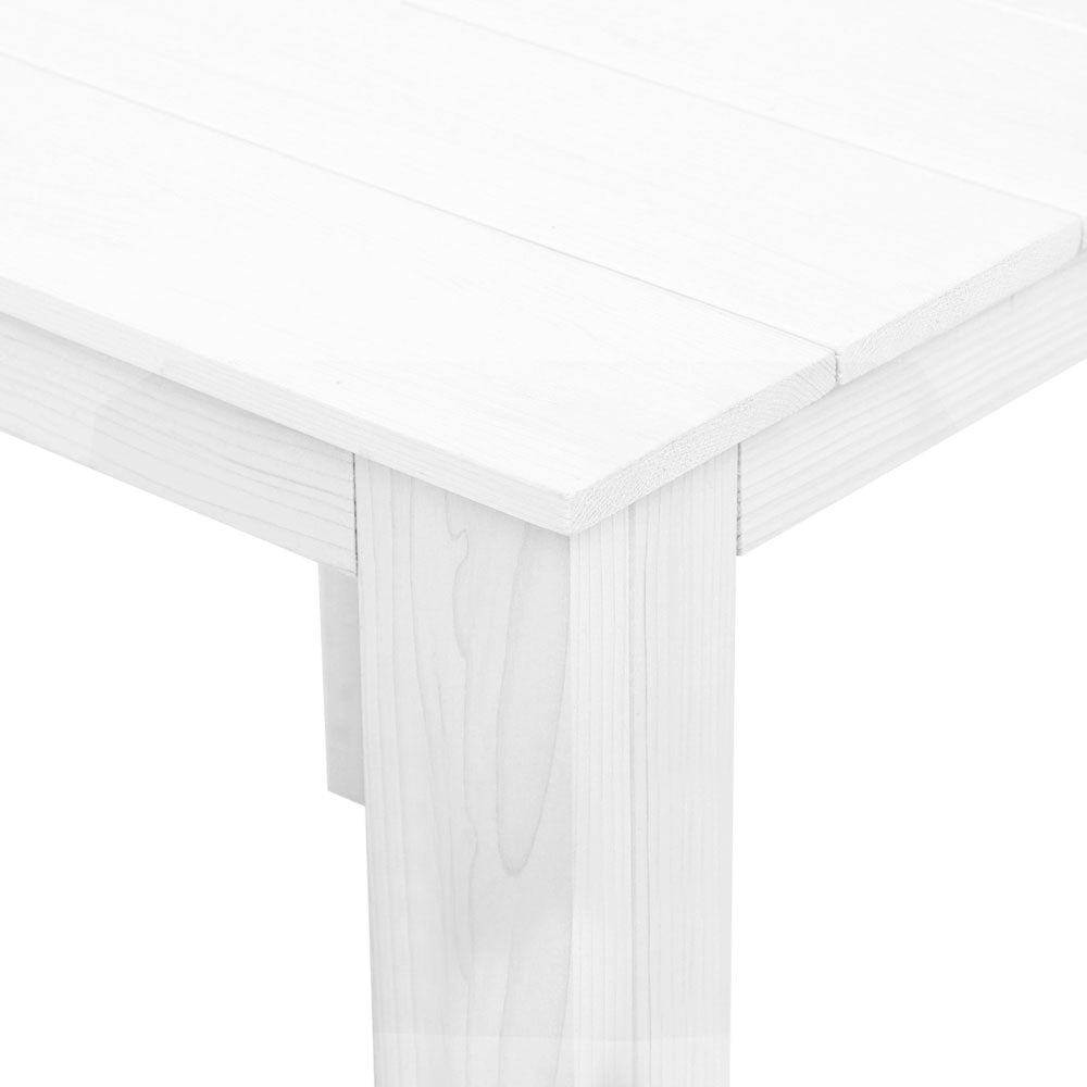 Outdoor Side Table - White