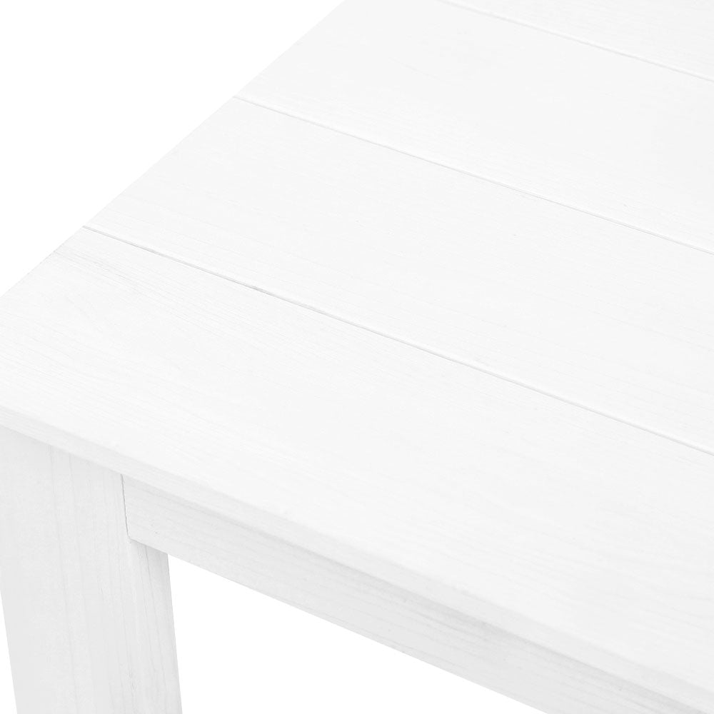 Outdoor Side Table - White