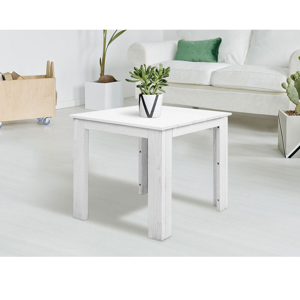 Outdoor Side Table - White