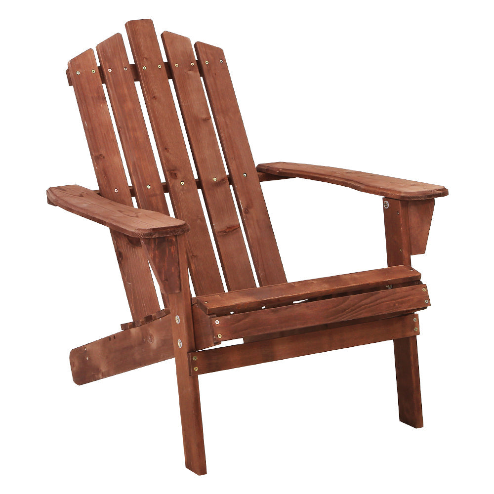 Outdoor Lounge Patio Sun Chair - Brown