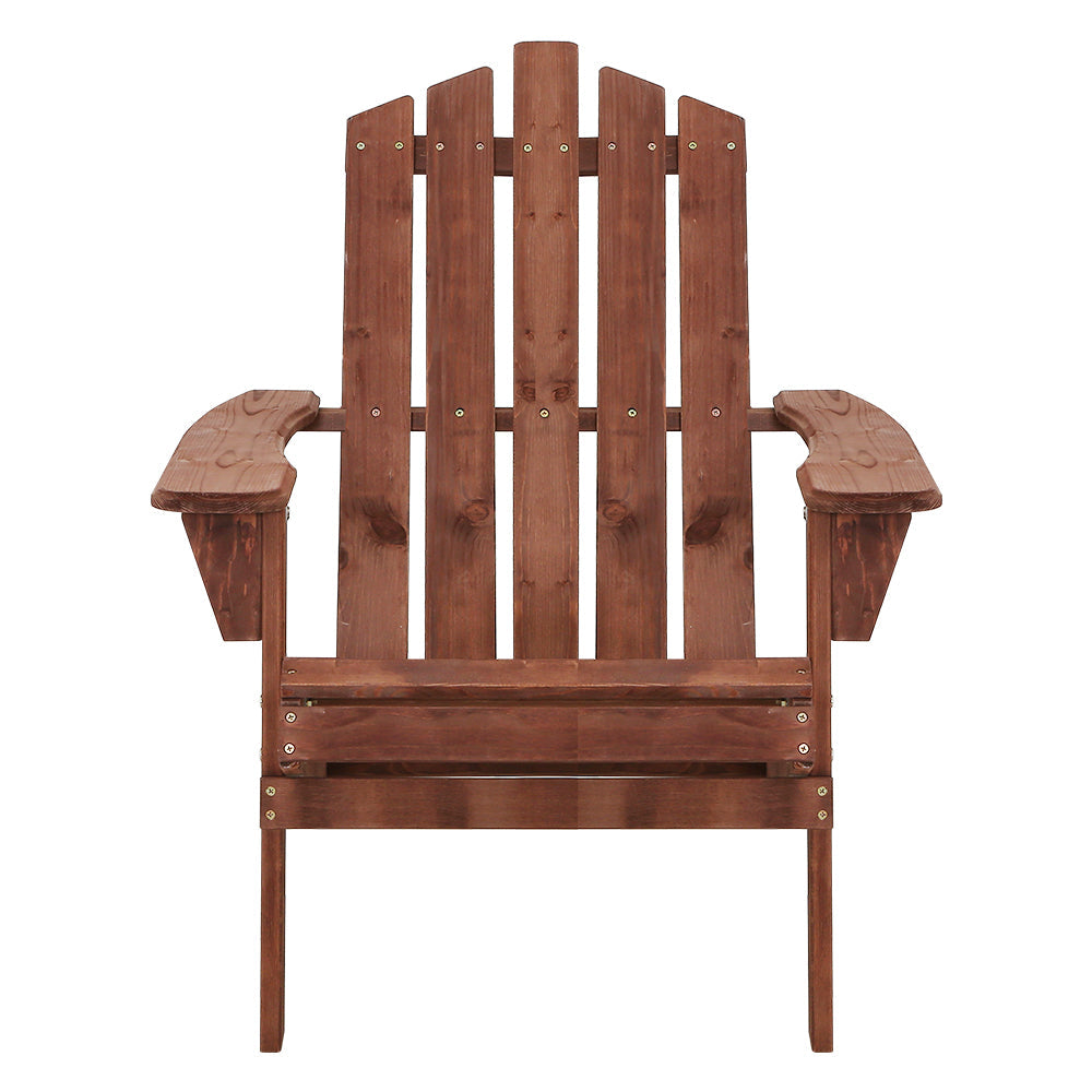 Outdoor Lounge Patio Sun Chair - Brown