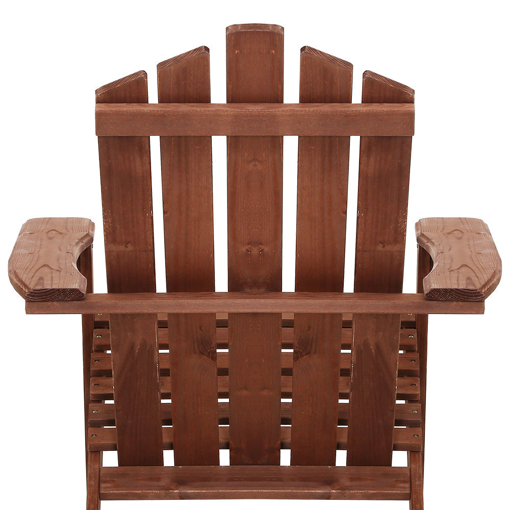 Outdoor Lounge Patio Sun Chair - Brown