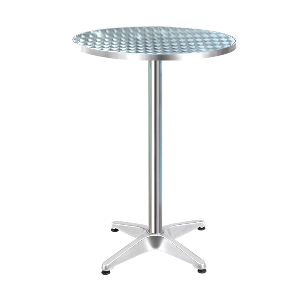 Outdoor Adjustble Round Bar Table - Aluminum