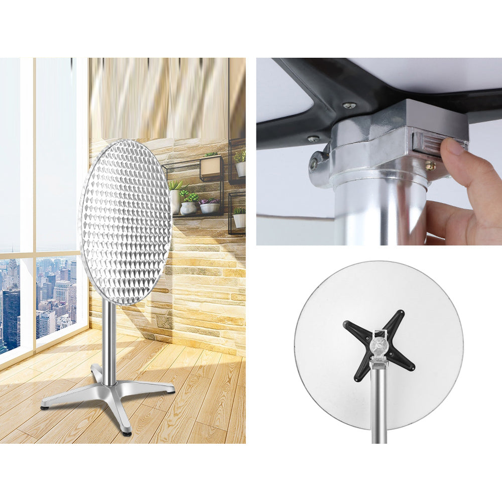 Outdoor Adjustble Round Bar Table - Aluminum