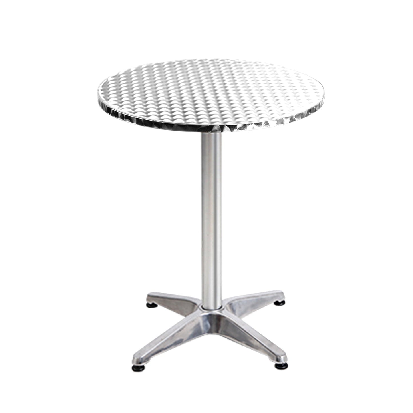 Portable Outdoor Aluminum Bar Table - Set of 4