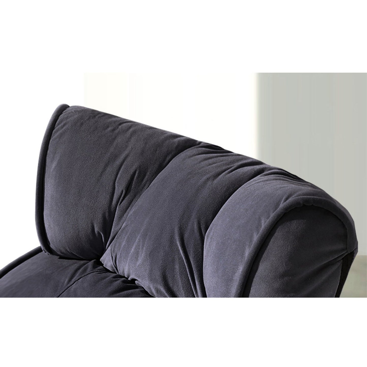 Adjustable Lounge Sofa Bed - Charcoal