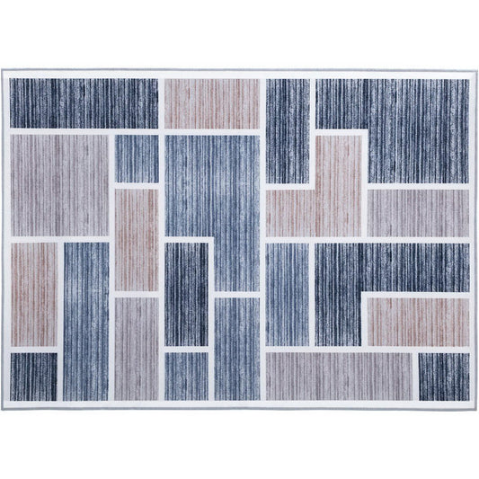 Short Pile Anti Slip Floor Rug - 120x170cm