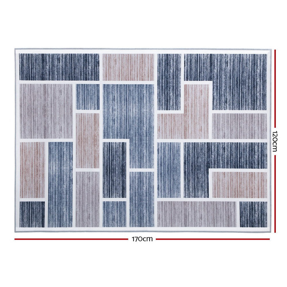 Short Pile Anti Slip Floor Rug - 120x170cm