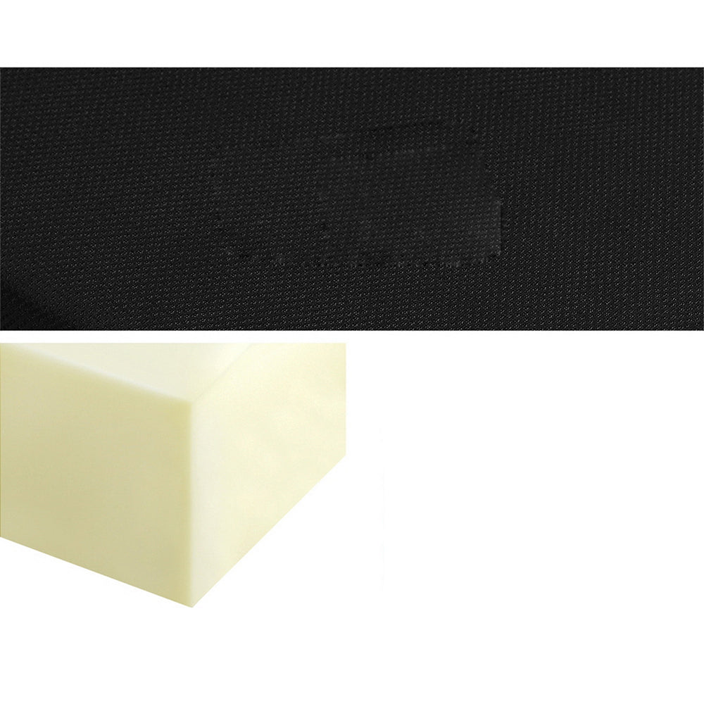 Portable Folding Sofa Bed Mattress - Black - Single