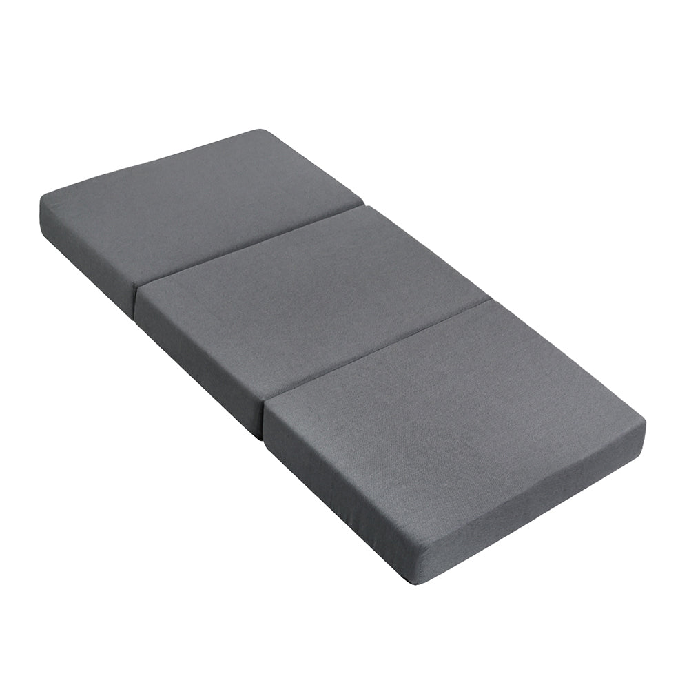 Portable Folding Mattress - Dark Grey