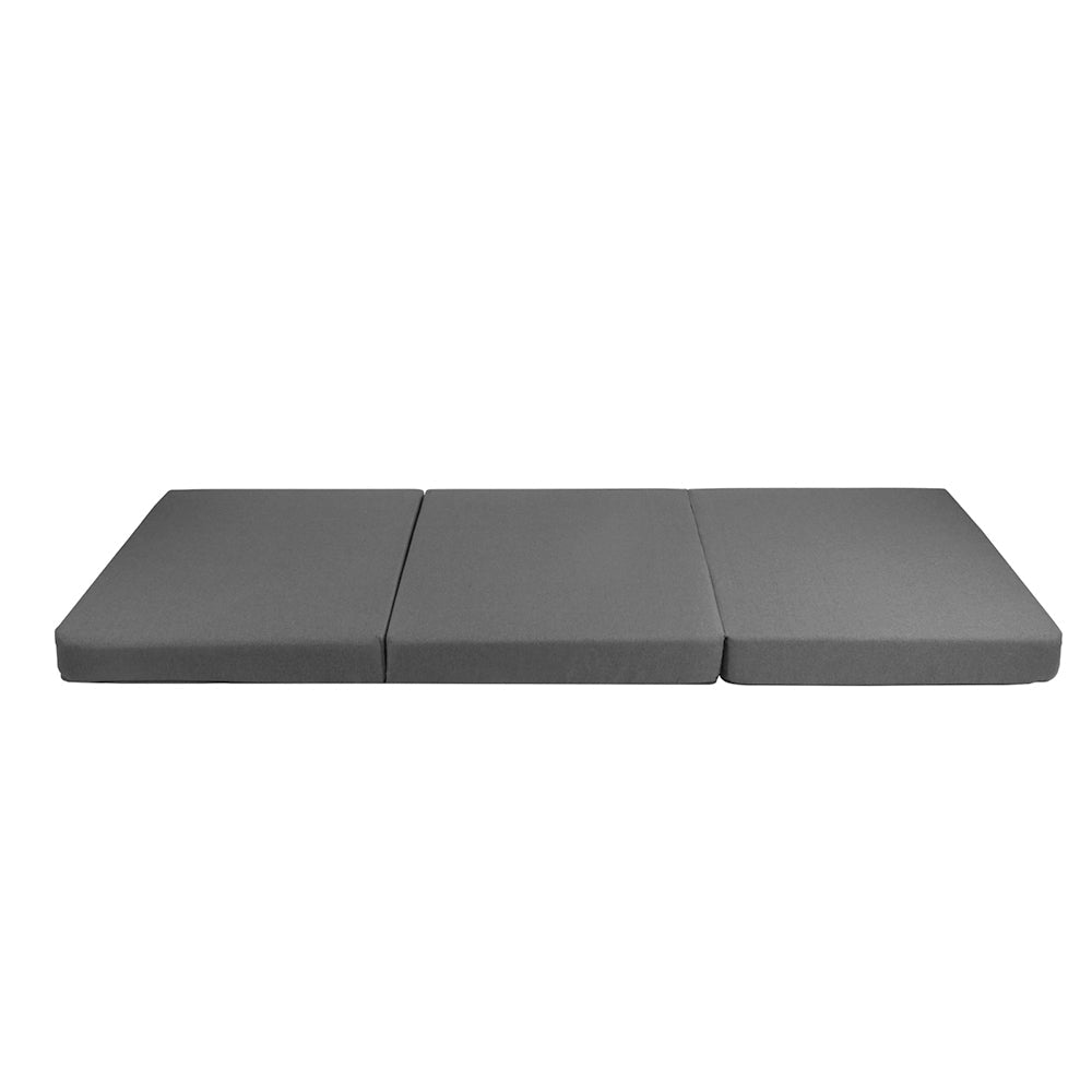 Portable Folding Mattress - Dark Grey