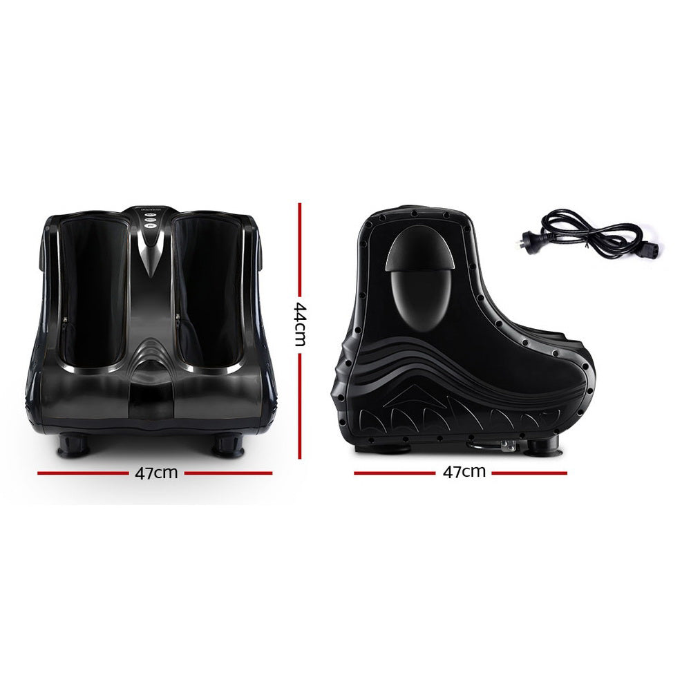 Foot and Legs Shiatsu Massager - Black