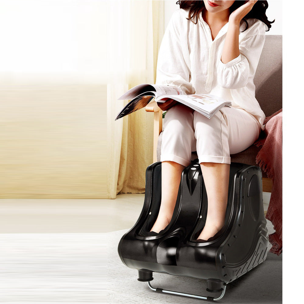 Foot and Legs Shiatsu Massager - Black