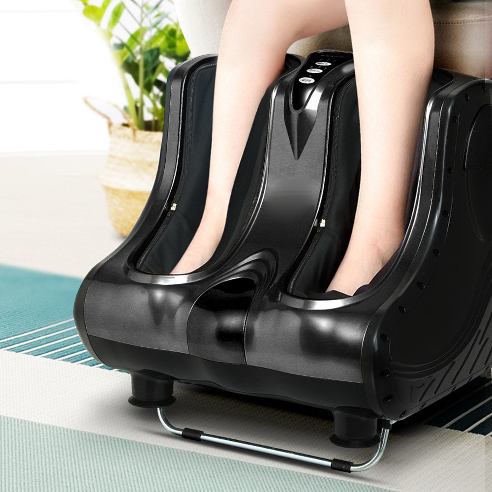 Foot and Legs Shiatsu Massager - Black