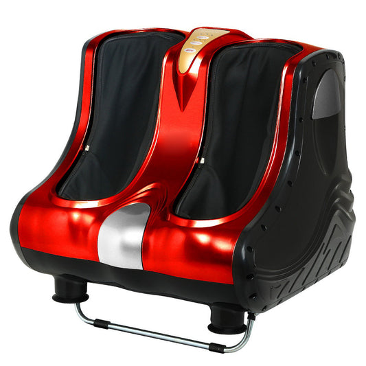 Shiatsu Ankle Calf Foot Massager - Red