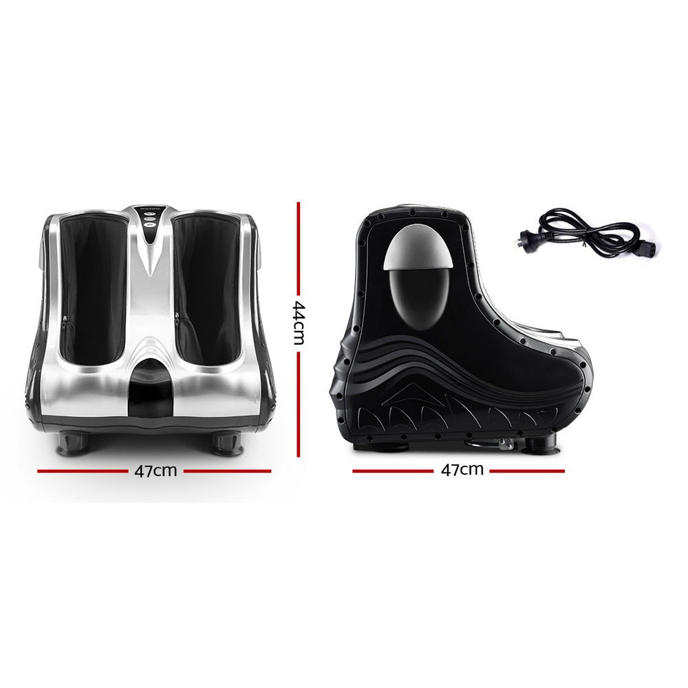 Foot and Legs Shiatsu Massager - Silver