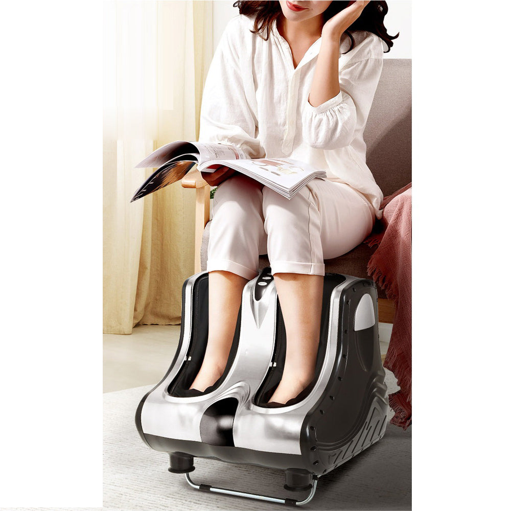 Foot and Legs Shiatsu Massager - Silver