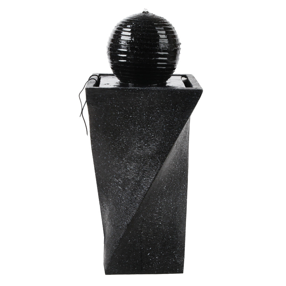 Solar Powered Water Fountain - 4 LED Lights
