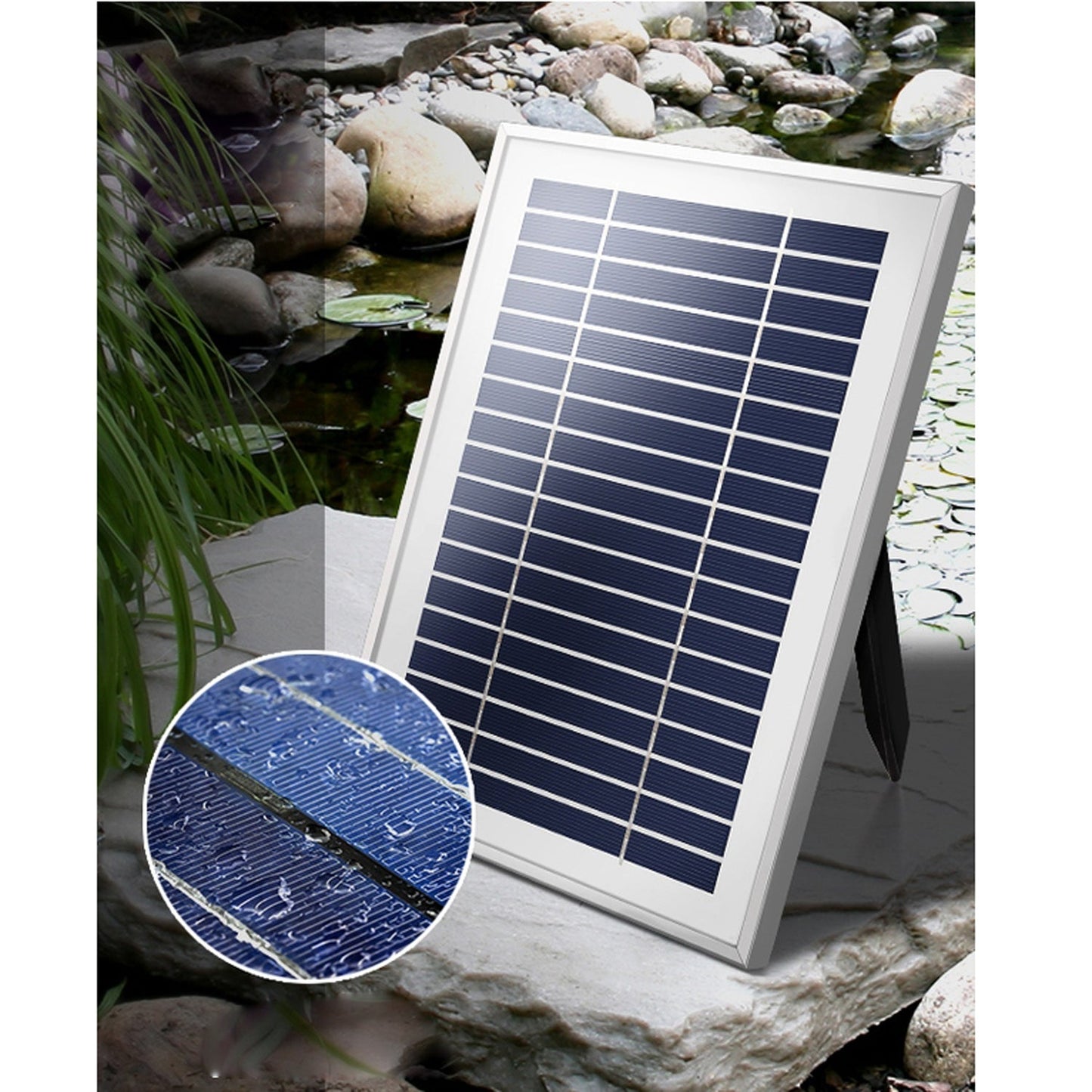 Solar Powered Water Pump Garden Water Fountain