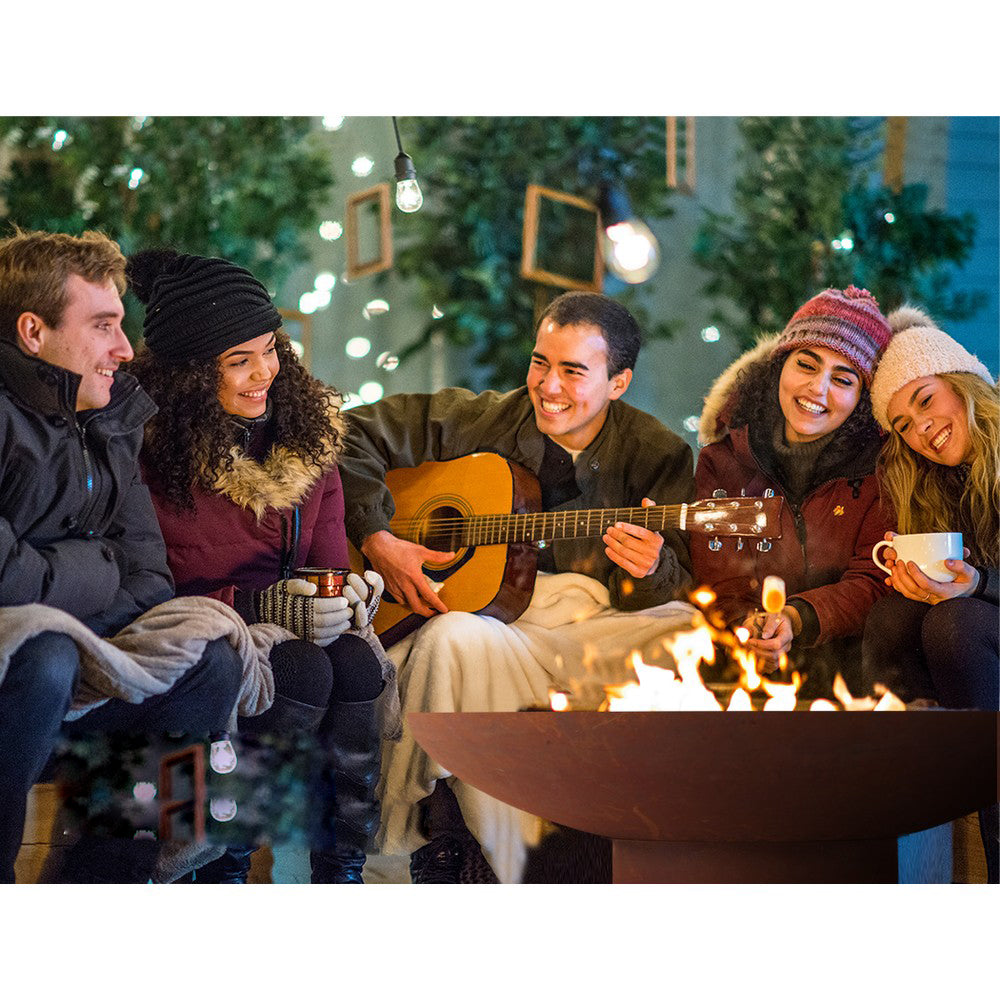 Outdoor Garden Patio Fireplace - 80cm
