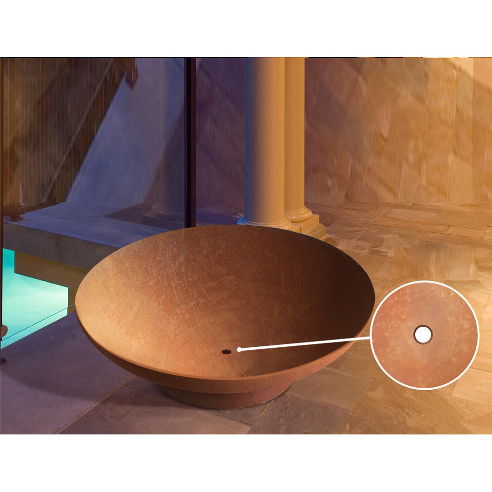 Outdoor Garden Patio Fireplace - 80cm
