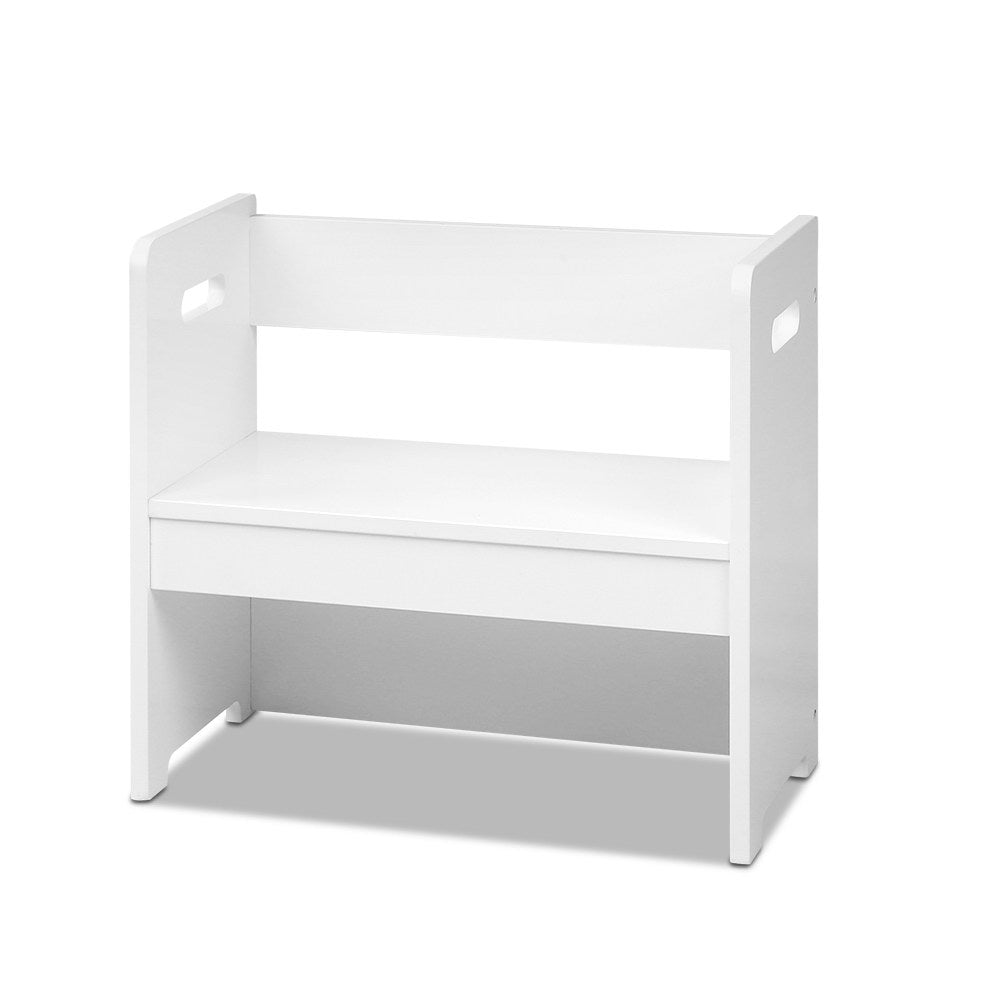 Kids Multi-function Table and Chair Activity Desk - White