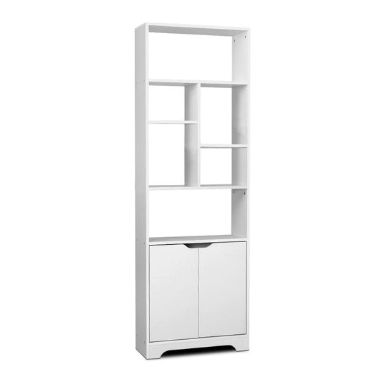Bookshelf Display Shelf Adjustable Storage Cabinet Bookcase Stand Rack