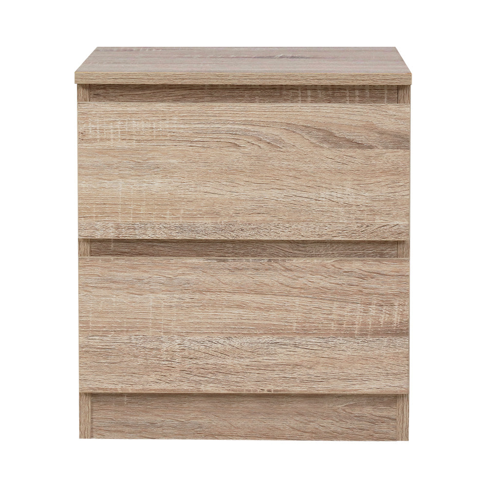 Bedside Tables Drawers Side Table Bedroom Furniture Nightstand Wood Lamp