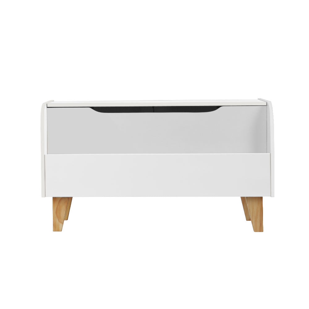 Kids Toy Bookshelf Storage Children Room Organiser Display - White