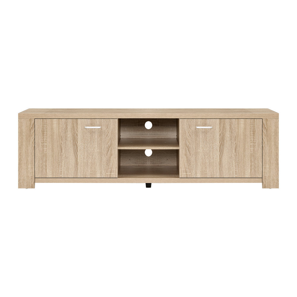 TV Cabinet Entertainment Unit TV Stand Display Shelf Storage Cabinet Wooden