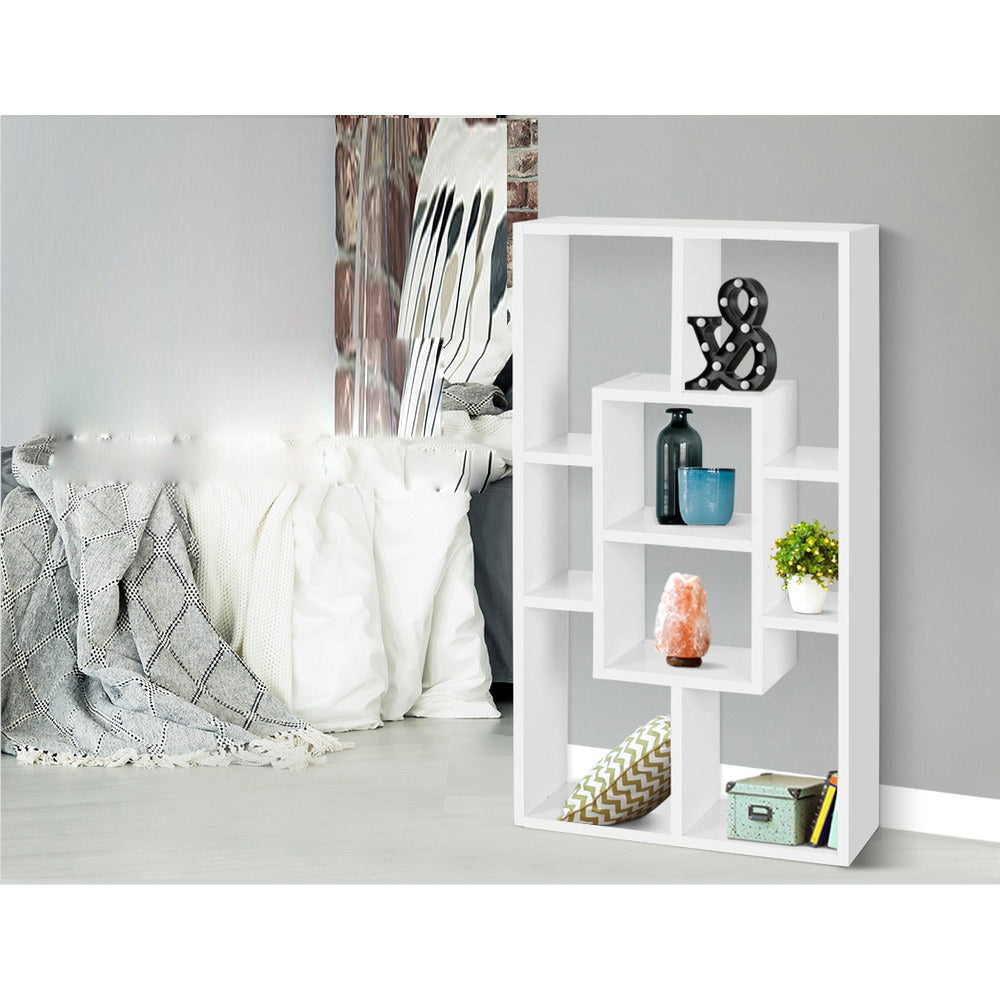 DIY Floating Shelf Set Book Display Storage - White