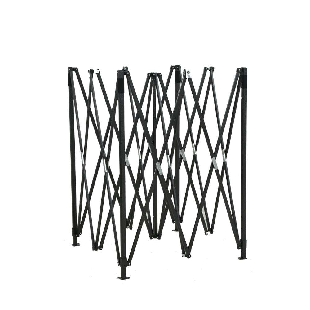 Gazebo Pop Up Marquee Folding Tent Metal Navy - 3x3m