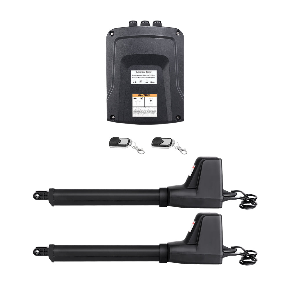 Swing Gate Opener Double Automatic Electric Kit Remote Control 1000KG