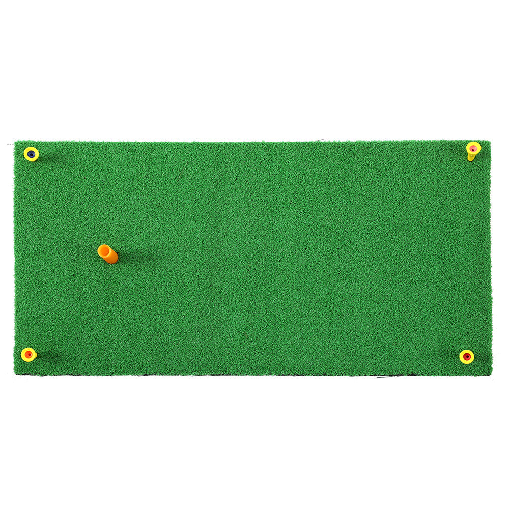 Golf Hitting Mat Portable Practice Training Aid - 60x30cm