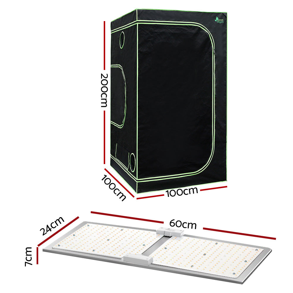 Grow Tent 2200W LED Grow Light Hydroponics Kits Hydroponic System
